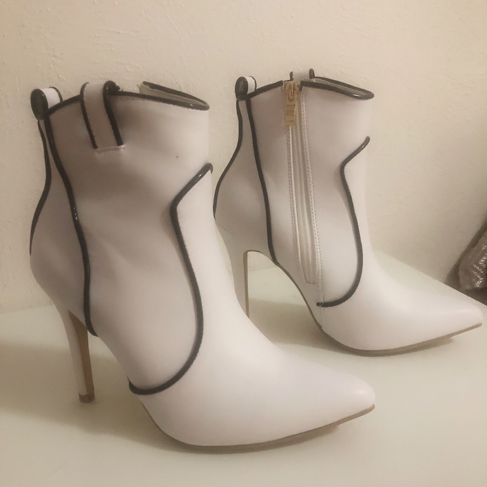 White boots, never worn.